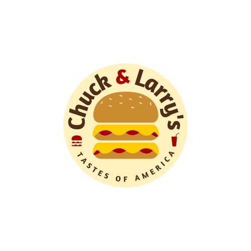 <<-- Logo for Chuck & Larry's. a new Burger Franchise from Germany -->>