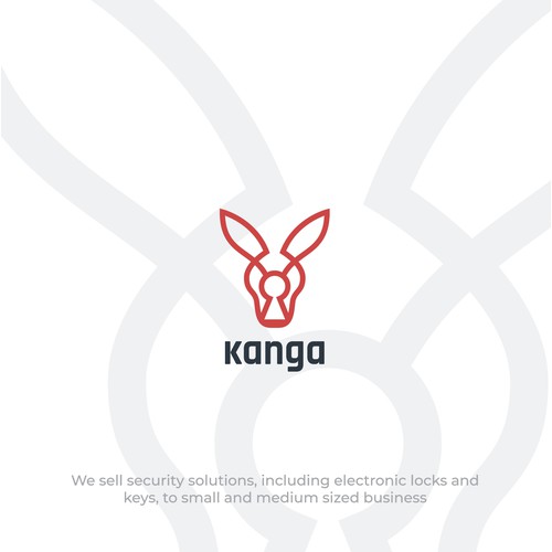 Bold logo for Kanga