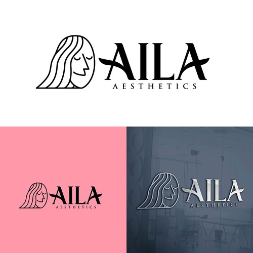 Logo concept for Aila Aesthetic