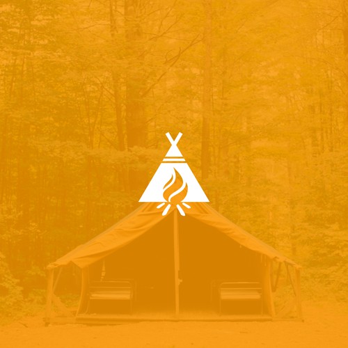 Tent and Fire