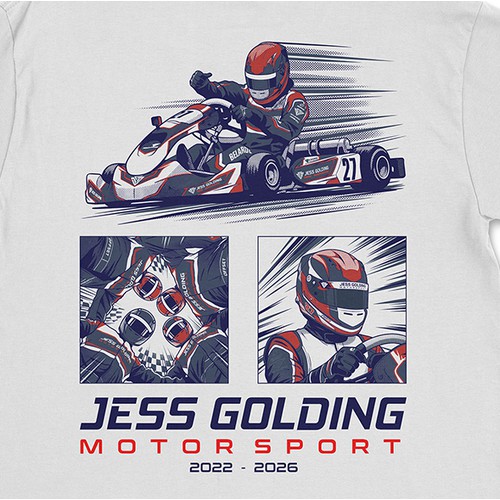 Jess Golding Motorsport T-Shirt 