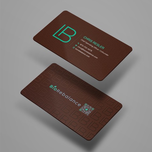 BioRebalance Supplement Company Business Cards