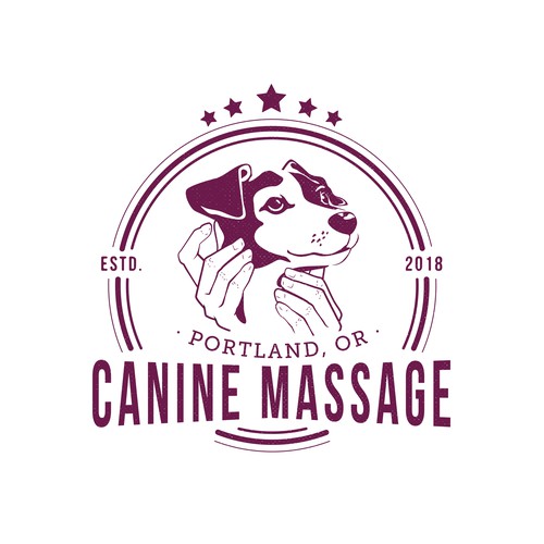 Portland Canine Massage - Logo