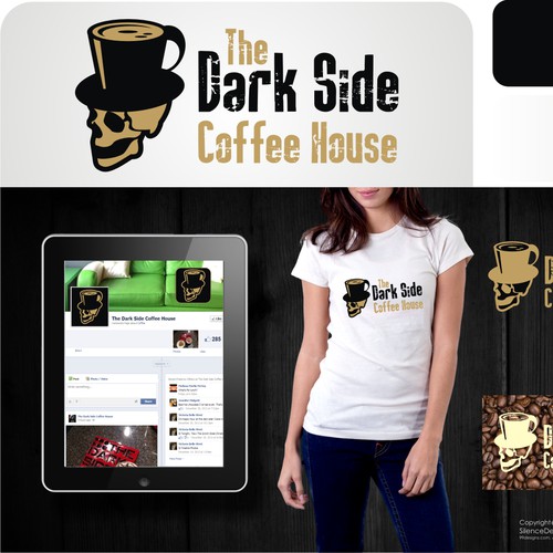 Help The Dark Side Coffee House with a new logo