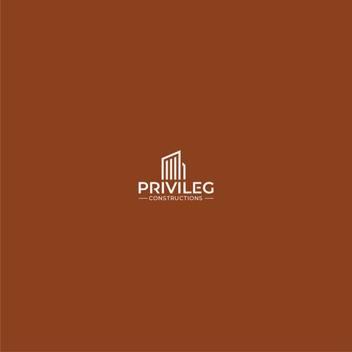 Elegant logo for a real estate and construction company.
