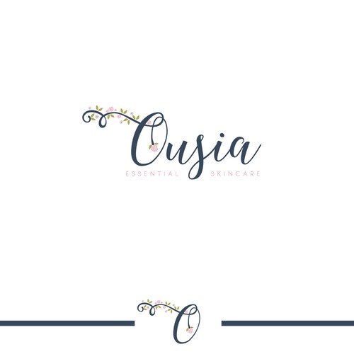 Logo for skincare company