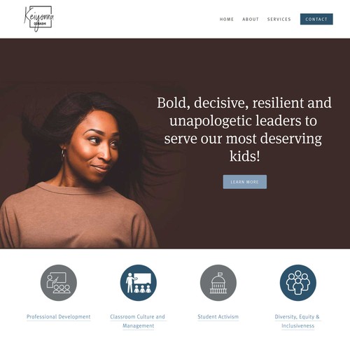 Consulting Services Showcase Website
