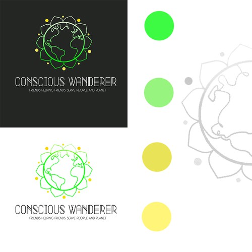 Logo For the WebSite Conscious Wanderer