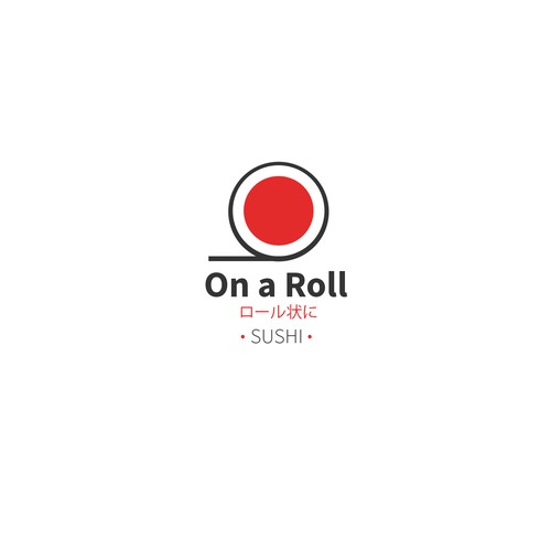 On a Roll logo design