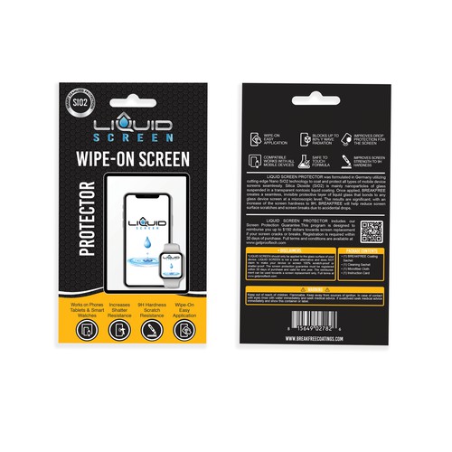 Envelope Screen Protector Packaging