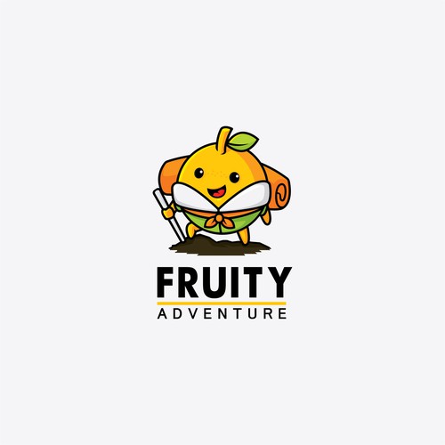 Fun logo for Fruity Adventure