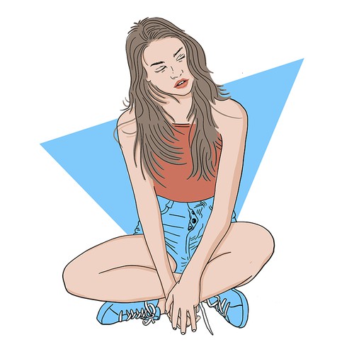simple portrait