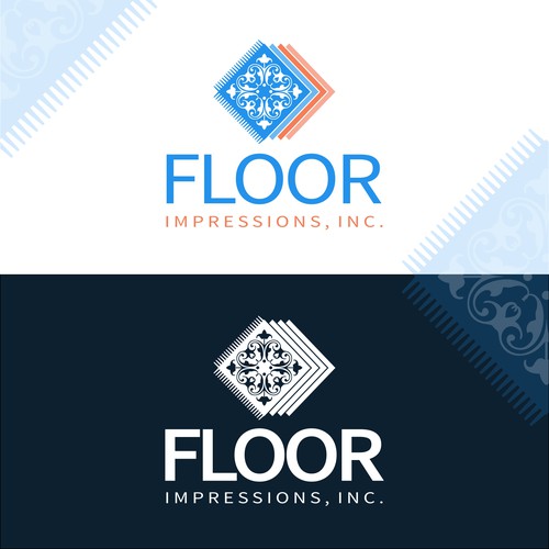 Tile/carpet shop logo