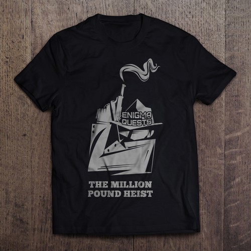 T-shirt design for an online game