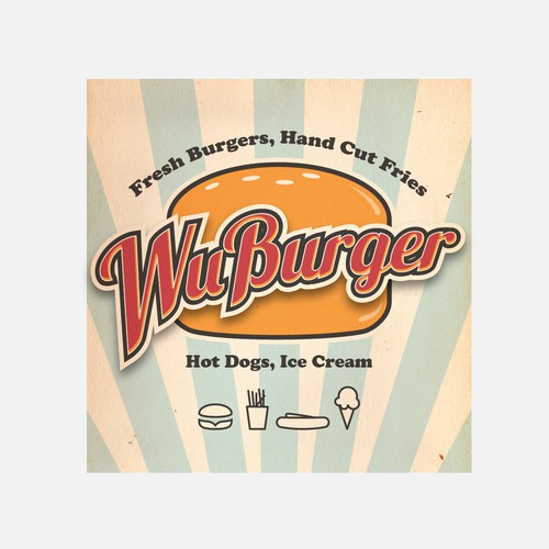 WuBurger Logo Creation