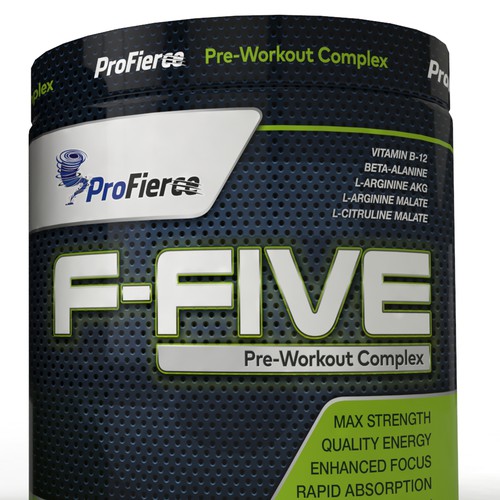 Help Create a Fierce and Enticing Athletic Supplement Label