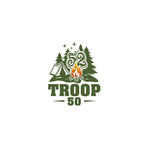 Logo concept for Troop 50
