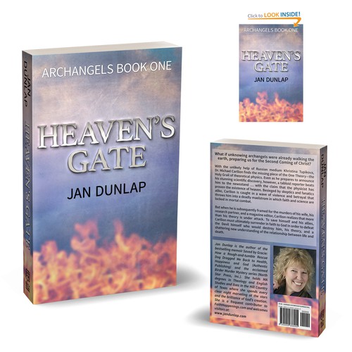 Book cover design for HEAVEN'S GATE