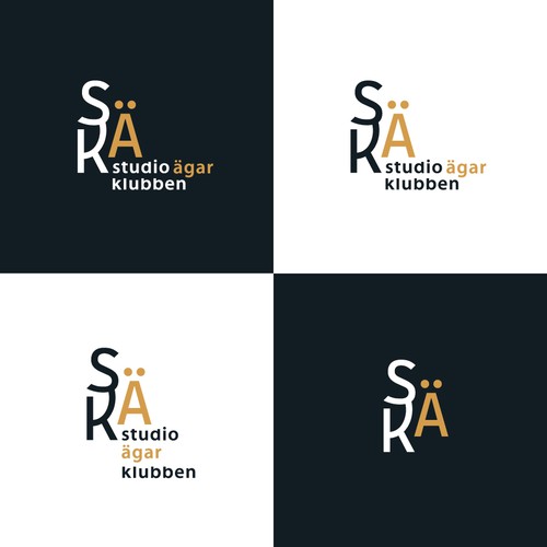 Studioägarklubben (Studio owners club) logo design