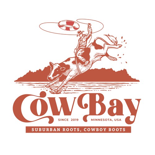 Cow Bay illustration