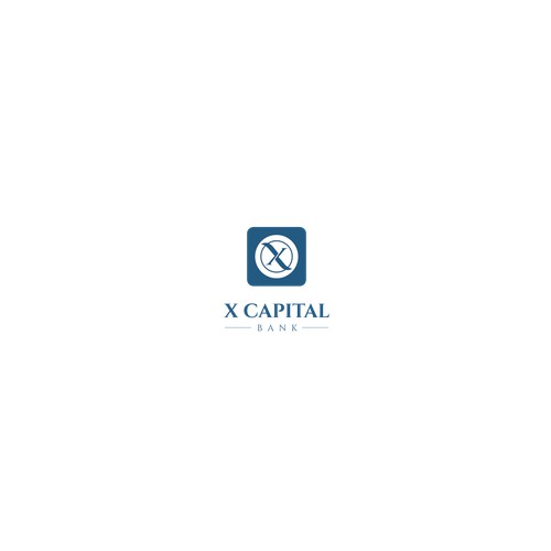 X Capital Bank Logo Design 