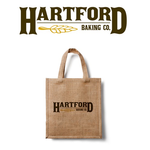 Create a brand identity for a hip artisan bakery-cafe