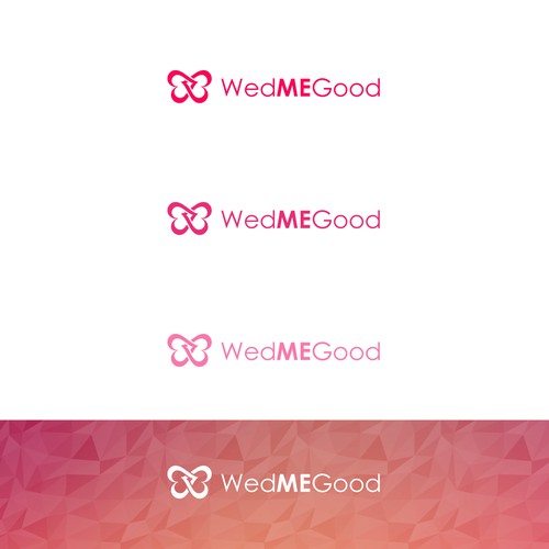 Feminine logo for a wedding agency