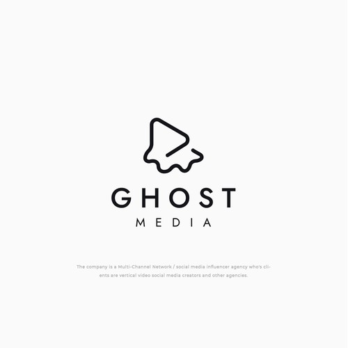 Logo design for Ghost Media