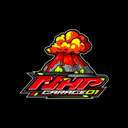 NHP Racing Team Logo Design