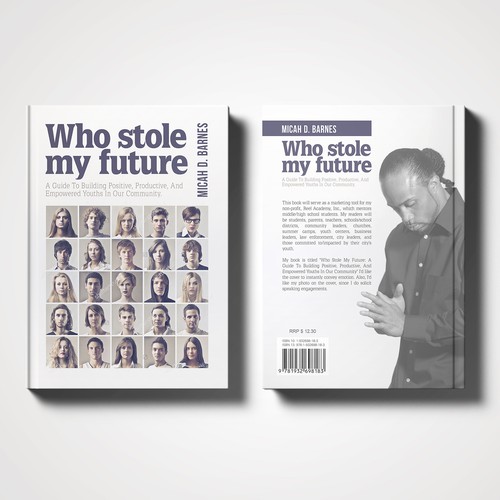 Book cover for marketing tool for non-profit organization