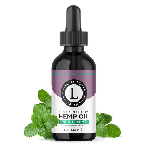 Hemp Oil Label Design