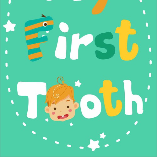 baby moment card, vector, illustration baby