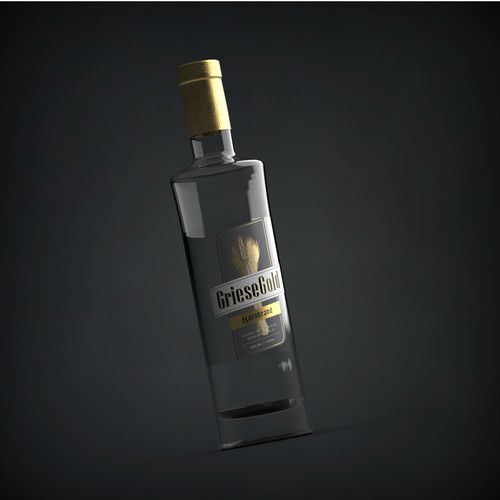 Godl&Grey wheat spirit label