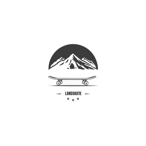 a logo for new merlino's new skateboard company