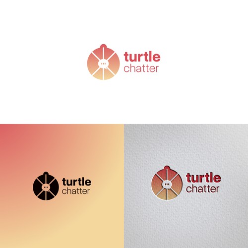 Turtle chatter Logo Design