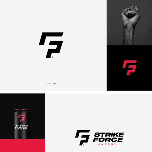 Bold and Energetic Logo Design for Energy Drink Brand