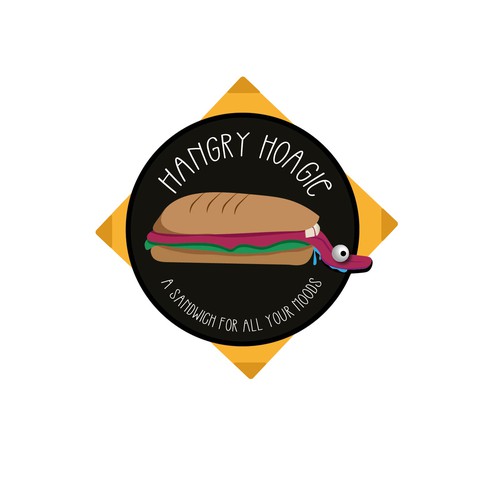 logo concept for a sandwich shop
