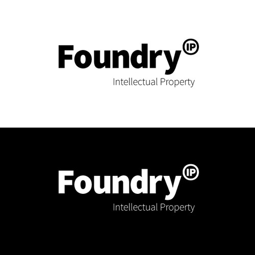 logo and business card for Foundry Intellectual Property