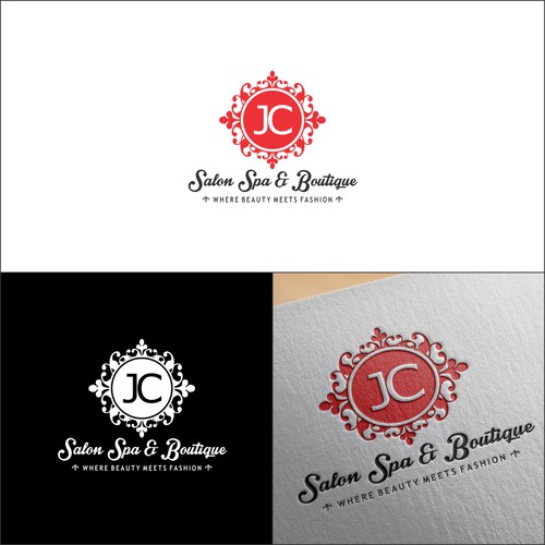 JC Salon and Spa Logo