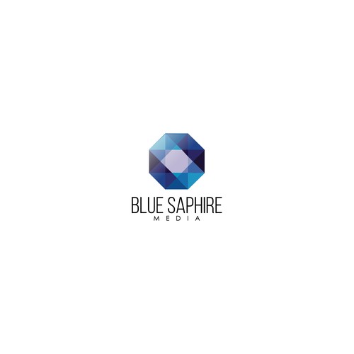 Logo concept for Blue Sapphire Media