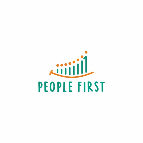 Playful Logo for People First