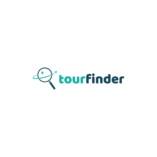 logo concept for tour finder