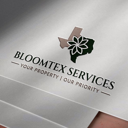 Logo design concept for BloomTex Services