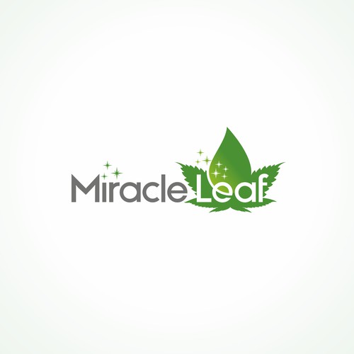 Need a powerful design logo for "Miracle Leaf"