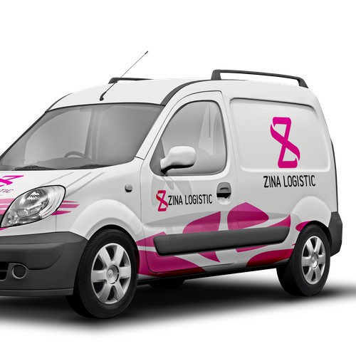 logo design for zina mockup