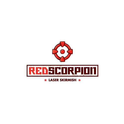 Unused logo design for Mobile Laser tag company