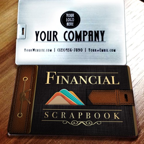 Financial Scrapbook Case Cover Design