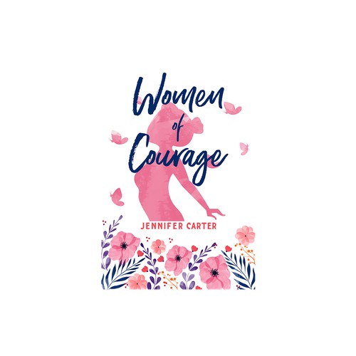 book cover for women of courage