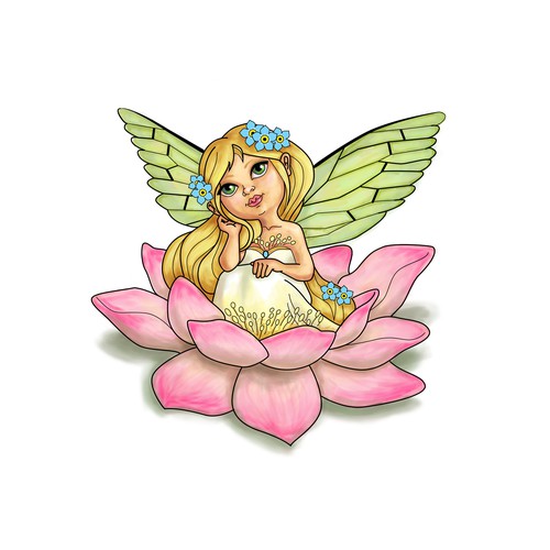 Fairy tattoo design