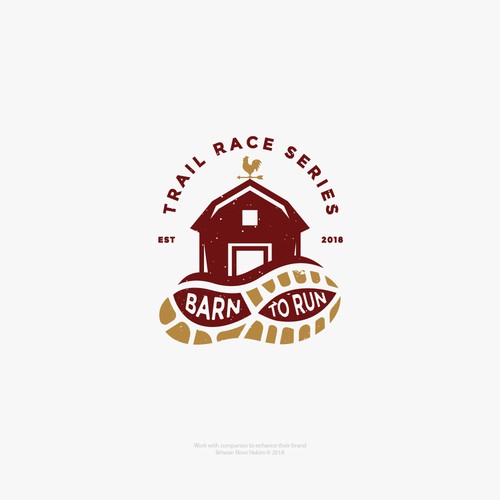 Design a logo for trail race series
